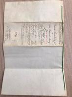 Engelse notariële akte uit 1907, Antiek en Kunst, Ophalen of Verzenden