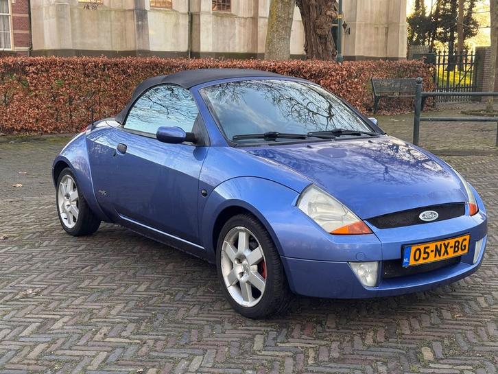 Ford Streetka 1.6 First Edition uit 2004, Auto's, Ford, Bedrijf, Te koop, Ka, ABS, Airbags, Airconditioning, Centrale vergrendeling