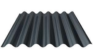 Golfplaat Zwart, vezelcement, meerdere lengtes op voorraad!, Doe-het-zelf en Verbouw, Dakpannen en Dakbedekking, Nieuw, Golfplaat