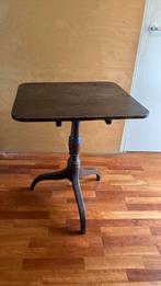 Antieke Engelse Tilttop Tafel - Bijzettafel, Ophalen