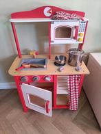 Houten Speelkeuken met Accessoires, Ophalen, Gebruikt, Hout, Speelkeuken