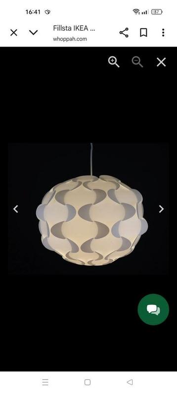 ikea filsta hanglamp groot beschikbaar voor biedingen