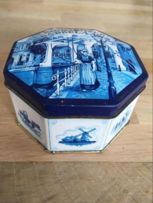Roomboter Babbelaars blik- Chocolaterie P. Postma Groningen, Verzamelen, Blikken, Gebruikt, Overige, Overige merken, Ophalen of Verzenden