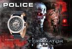 Police Terminator Genisys horloge, Sieraden, Tassen en Uiterlijk, Horloges | Heren, Overige merken, Staal, Gebruikt, Polshorloge