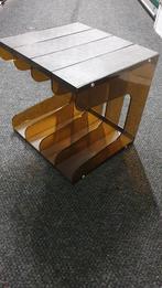 Plexiglas seventies platenstandaard, Ophalen of Verzenden, Zo goed als nieuw, Overige formaten