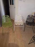 6 mooie kunsstof eetkamerstoelen 3 kleuren, Ophalen, Kunststof, Overige kleuren, Zo goed als nieuw