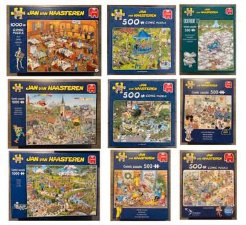 Verschillende jan van haasteren puzzels beschikbaar voor biedingen