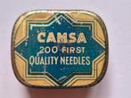 Camsa Quality needles Grammofoon naalden blikje, Ophalen of Verzenden, Gebruikt, Overige
