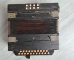 vintage knopaccordeon, Muziek en Instrumenten, Accordeons, Ophalen of Verzenden, Gebruikt, 120-bas, Overige merken