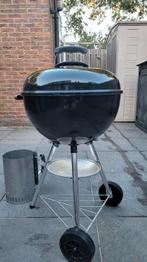 Weber Houtskool BBQ met fire starter en BBQ tools, Ophalen, Zo goed als nieuw