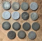 15 kwartjes Wilhelmina (loshangend haar en portret Diadeem), Postzegels en Munten, Munten | Nederland, Ophalen, Setje, Zilver