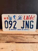 Nummerplaat Utah, Verzamelen, Ophalen, Gebruikt, Auto's