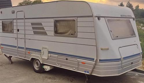 Eriba Nova L-530 caravan met stabelbed, Caravans en Kamperen, Caravans, Particulier, tot en met 5, 1000 - 1250 kg, Rondzit, Eriba
