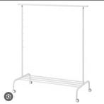 Twee stuks Riga kledingrek - IKEA wit, Ophalen, Met wielen, Zo goed als nieuw