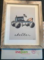 Inepien lijst met Skelter, Minder dan 50 cm, Ophalen of Verzenden, Zo goed als nieuw, Minder dan 50 cm