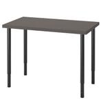 Bureau tafel 150cm x 75 cm zwart, Zo goed als nieuw, Ophalen, Bureau