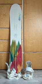 Nidecker Snowboard 143cm met Flow bindingen, Sport en Fitness, Snowboarden, Ophalen, Gebruikt, Board