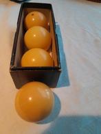 Antieke Aramith Katalin Biljartballen - 4 stuks, Ophalen of Verzenden, Gebruikt, Keu of Ballen