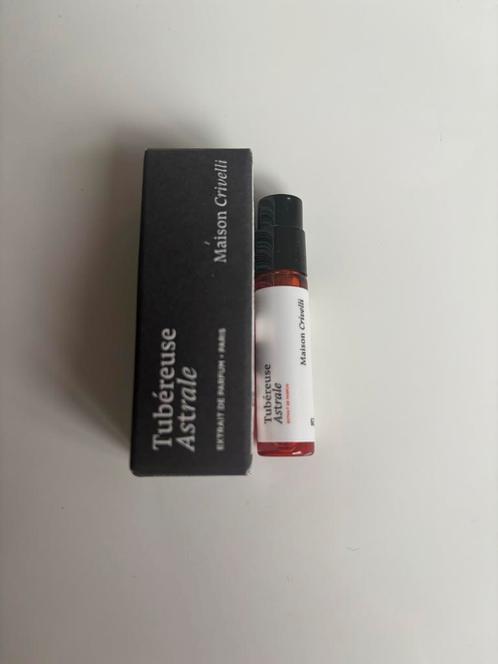 Tubéreuse Astrale extrait Maison Crivelli 1,5 ml, nieuw, Sieraden, Tassen en Uiterlijk, Uiterlijk | Parfum, Nieuw, Ophalen of Verzenden