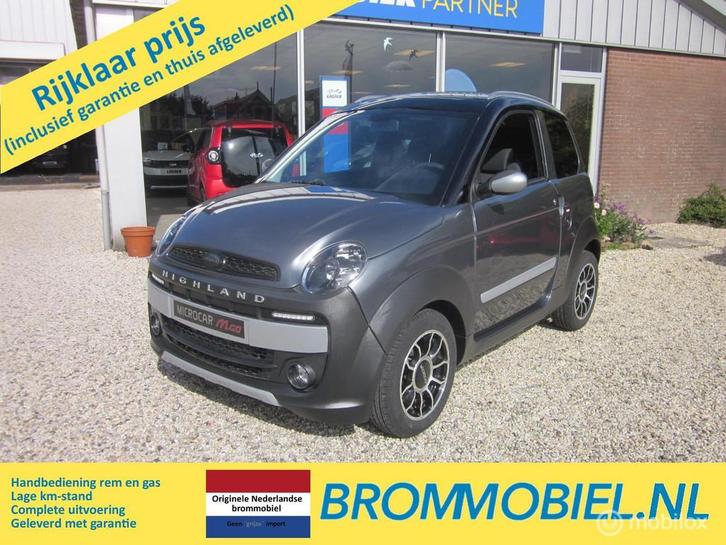 Microcar MGo DCi Highland met handbediening rem en gas, Diversen, Brommobielen en Scootmobielen, Gebruikt, Microcar