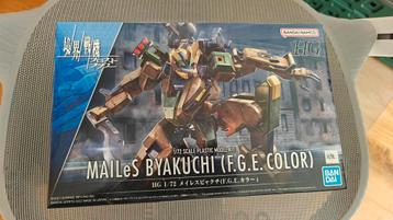 Bandai HG Mailes Byakuchi (F.G.E. Color) Model Kit beschikbaar voor biedingen