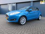 Ford Fiesta 1.0 EcoBoost Titanium 124697 km nap, Auto's, Ford, Voorwielaandrijving, 101 pk, Euro 6, Blauw