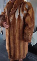 Vintage Bontjas - Maat 50/52, Kleding | Dames, Jassen | Zomer, Bruin, Maat 46/48 (XL) of groter, Ophalen of Verzenden, Vintage