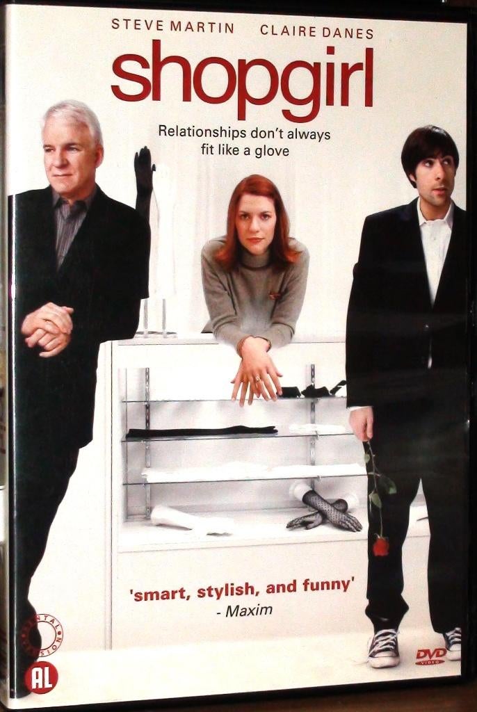 dvd shopgirl, Alle leeftijden, Ophalen of Verzenden, Zo goed als nieuw, Drama