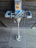 Stukadoor mixer met extra lange professionele steel/garde, Ophalen, Zo goed als nieuw