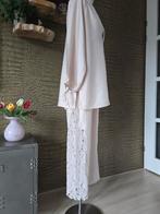 Nieuwe opengewerkte pak 36/38 oversized zomerpak, Ophalen of Verzenden, Nieuw, Maat 36 (S), Beige