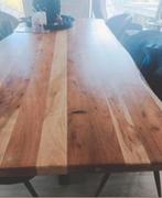 Boomstam tafel, Ophalen, Gebruikt, 200 cm of meer, 50 tot 100 cm
