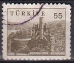 Turkije 1959 Industrie, Verzenden, Gestempeld, Plaats of Gebouw