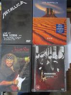 Verzameling Rock, Hard Rock, Metal DVD's (58x), Cd's en Dvd's, Dvd's | Muziek en Concerten, Vanaf 16 jaar, Ophalen of Verzenden
