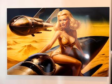 Dunes by L.A. French - scifi pin up beschikbaar voor biedingen