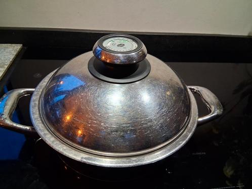 GEZOCHT! AMC pan 6,5 liter., Huis en Inrichting, Keuken | Potten en Pannen, Zo goed als nieuw, Kookpan of Snelkookpan, Rvs, Ophalen of Verzenden