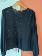 Blouse Gaudi Jeans mt 42 xl, Zwart, Maat 42/44 (L), Nieuw, Ophalen of Verzenden
