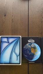 iPad Air 13" M2 128GB - Nieuwstaat, 100% Batterij, Computers en Software, Apple iPads, 13 inch of meer, Blauw, Apple iPad Air
