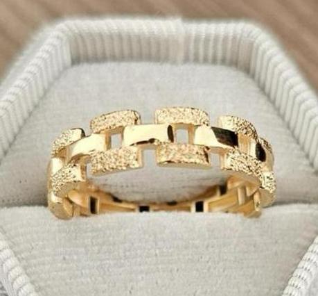 Rolex Ring 14k 6mm, Sieraden, Tassen en Uiterlijk, Ringen, Nieuw, Goud, Ophalen of Verzenden
