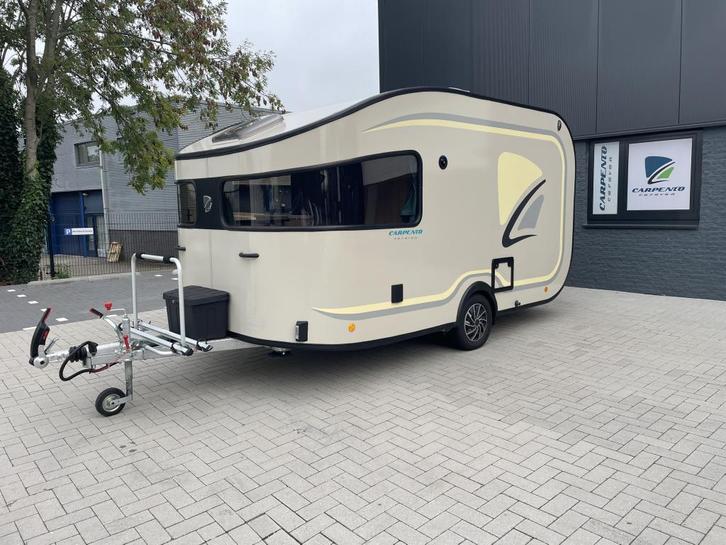 Carpento 410, Caravans en Kamperen, Caravans, Bedrijf, tot en met 5, 500 - 750 kg, Overige merken, 4 tot 5 meter, Hordeur, Koelkast