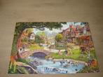 Puzzel SUNDAY BY THE STREAM 1000 st. Steve Crisp, Hobby en Vrije tijd, Denksport en Puzzels, Ophalen of Verzenden, Meer dan 1500 stukjes