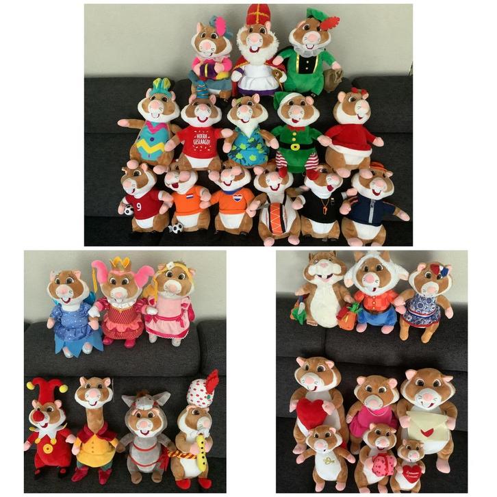 Super veel AH pluche knuffel hamster hamster nette staat!, Kinderen en Baby's, Speelgoed | Knuffels en Pluche, Zo goed als nieuw