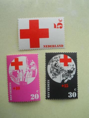 Nederland 1972 Rode-Kruiszegels uit Nvph.1015-1018 postfris  beschikbaar voor biedingen