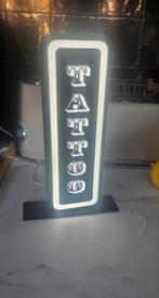 Lichtreclame Tattoo Studio - Unieke Decoratie, Ophalen of Verzenden, Nieuw, Lichtbak of (neon) lamp
