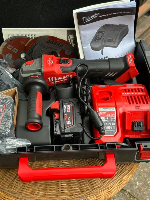 M18 fsag125xb haakse slijptol, Doe-het-zelf en Verbouw, Gereedschap | Slijpmachines, Haakse handslijpmachine, 700 tot 1000 watt