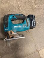 Makita Decoupeerzaag Accu + Oplader, Doe-het-zelf en Verbouw, Gereedschap | Zaagmachines, Ophalen of Verzenden, Gebruikt, Decoupeerzaag