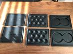 3 sets platen voor tosti apparaat, Ophalen of Verzenden, Gebruikt