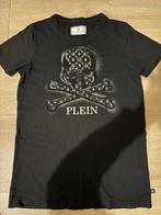 Philipp Plein Junior Shirt - Stoer Design, Ophalen of Verzenden, Zo goed als nieuw, Maat 46 (S) of kleiner, Zwart