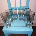 Vintage Coca-Cola mix glazen NL, FR, ENG, Rus, Scot, Jam, Huis en Inrichting, Keuken | Servies, Ophalen, Glas of Glazen, Gebruikt