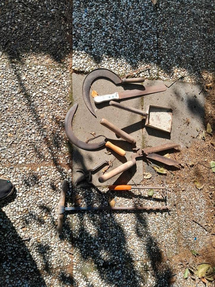 Diverse Tuingereedschap - Vintage Look, Tuin en Terras, Hand-tuingereedschap, Gebruikt, Ophalen