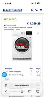 AEG Warmtepomp Droger - IN VERPAKKING, Witgoed en Apparatuur, Wasdrogers, Ophalen, 8 tot 10 kg, Nieuw, Voorlader